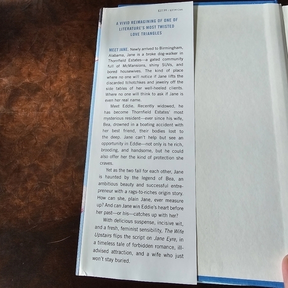 The Wife Upstairs Book, Hardcover, By Rachel Hawkins - Picture 5 of 9